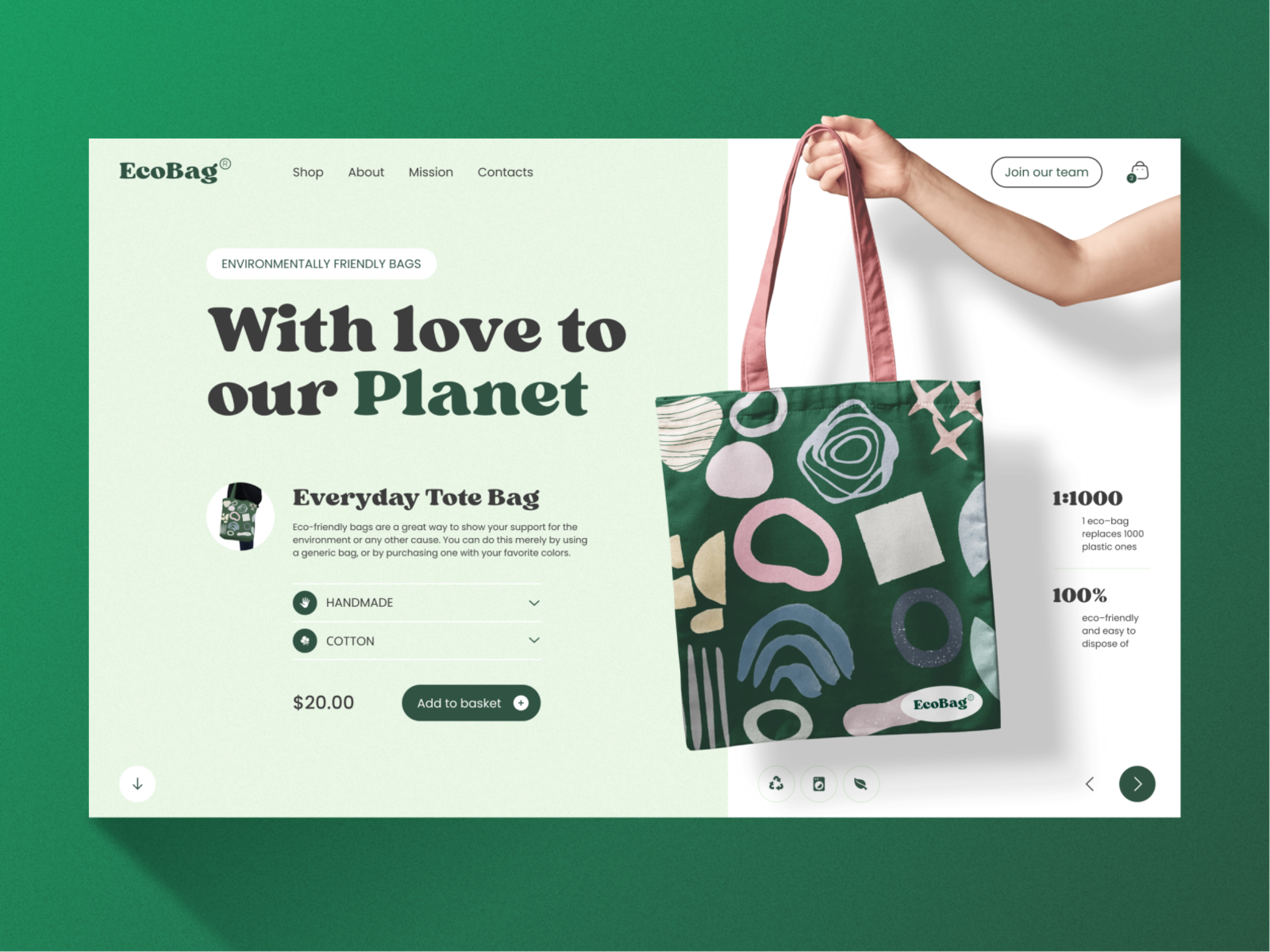 ecobolsa design