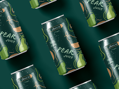 Juice cans design