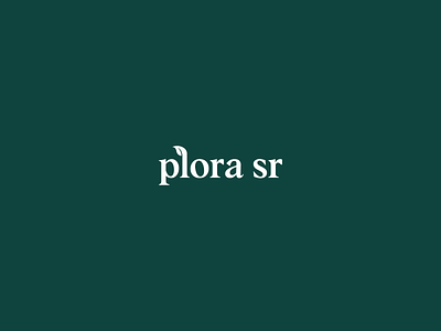 plora sr logo design brand identity design identity identity design logo logodesign logotype minimal