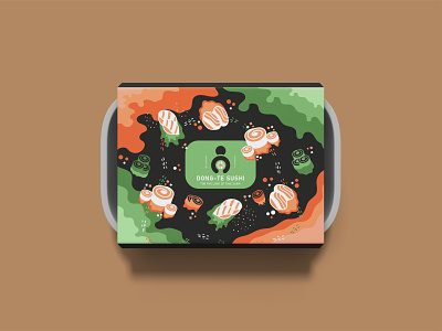 Packaging design for Sushi Restaurant