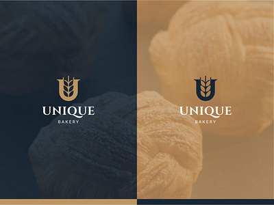 Unique Bakery Logo design