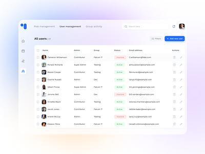 Dashboard - Table View dashboard dashboard ui table view tables ui uidesign user interface user interface design uxdesign visual design