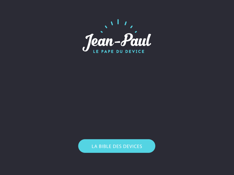 Jean-Paul • Manage your devices 2d aftereffect animation bounce devices flat gif jean paul scan stroke