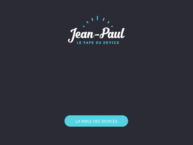 Jean-Paul • Manage your devices
