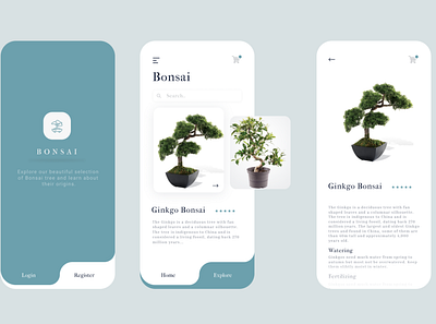 Mobile App Concept UI app art clean design graphic design typography ui ux web website