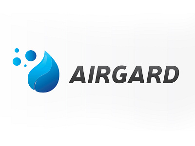 Airgard 99designs air airgard blue bubble bubbles drop gobler logo shadow water