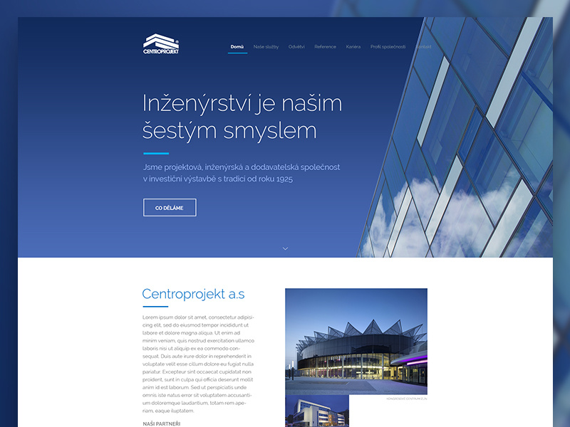 Centroprojekt by David Dvořáček on Dribbble