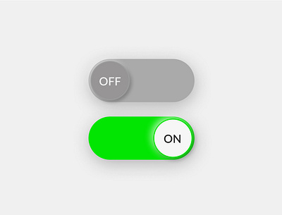 On/Off Switch dailyui dailyui 015 dailyui015 onoff button