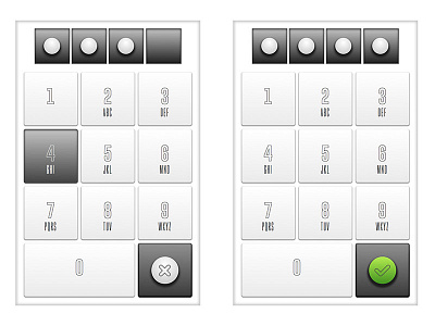 White Lock Keyboard buttons keyboard lock white