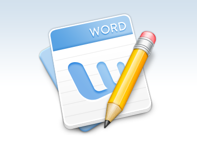Word 256 icon mac microsoft paper pencil word