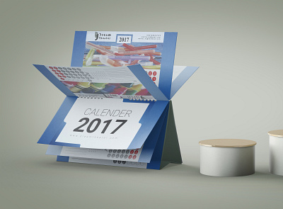 Desk Calendar 2017 calendar calendar design desk calendar