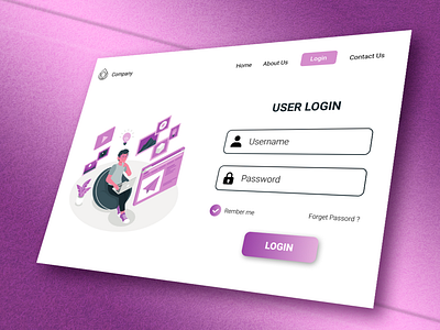 Login Web UI