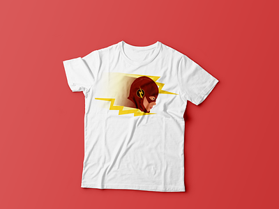 Flash Illustration dc dccomics dcworld design flash illustration merchandise speedster theflash tshirt vector