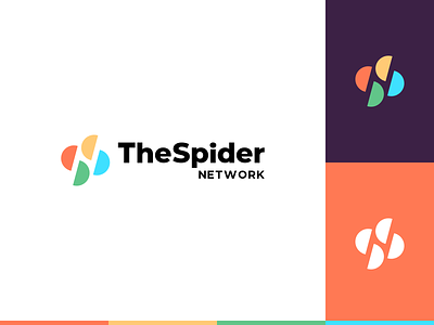 The Spider Network - Logo Design branding clean design illustration logo vector