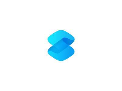 S mark 3D branding design identity logo mark s ui ux