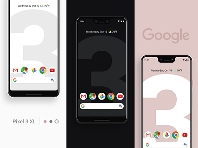 Meet the New Google Pixel 3 XL 3 design free google mockup pixel product real ui ux xl