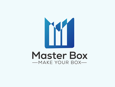 Master box logo design branding icon illustration logo minimal modesign20