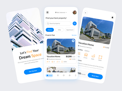 Real Estate Mobile App Concept 3d android app design animation branding buy app design graphic design illustration ios app design logo mobile app mobile app ui design mobile uiux motion graphics property app real estate app rent app sell app ui ui design