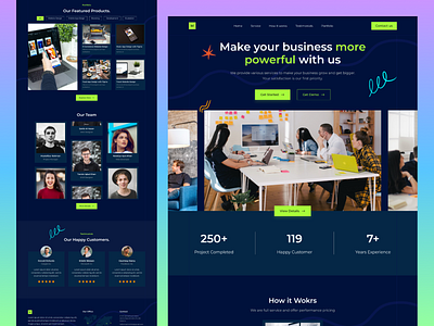 Creative Agency Landing Page