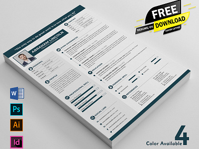 Free Resume/CV Templates Download