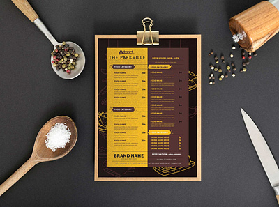 Tropical Food Menu Design Template 2020 design free free mockup latest mockup new premium psd psd mockup