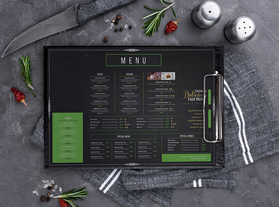 Christmas Delicacies Food Menu Design Template 2020 free free mockup latest mockup new premium psd psd design psd mockup