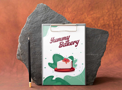 Yummy Bakery Menu Design 2020 design free free mockup latest mockup new premium psd mockup