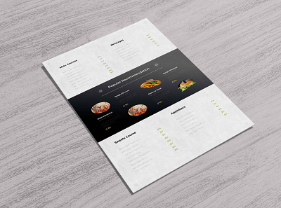 Restaurant Food Menu Psd Template Design 2020 design free free mockup latest mockup new premium psd psd mockup