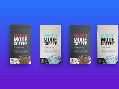 Super Coffee Packaging Mockup