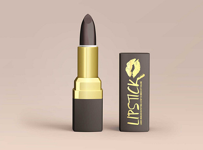 Girls Matte Lipstick Mockup design girls illustration latest lipstick matte mockup new premium psd