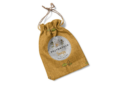 Jute Small Bag Design Mockup