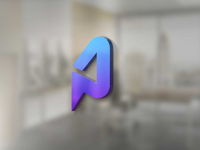 Glass Logo Mockup