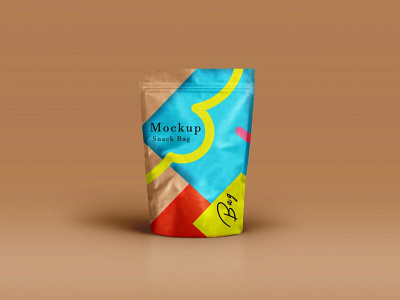 Free Chips Bag Mockup bag chips design free illustration latest logo mockup new premium psd ui
