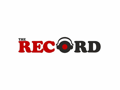 The Record Café design graphicdesign logo