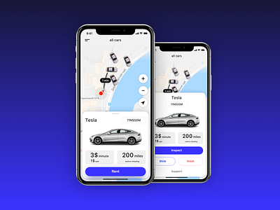 car sharing app