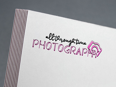 Minimalist Photography logo design