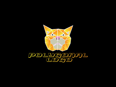 Creative polygonal logo and geometric logo geometric logodesign poligonal polygonal logo