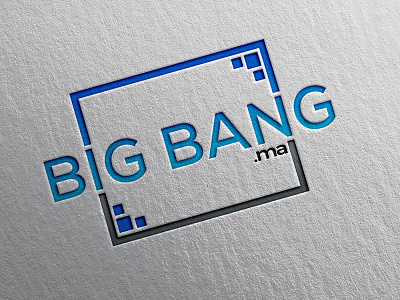 big bang 1 branding business logo design flat graphic design illustrator logo logo design logodesign minimalist modern logo simple logo