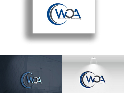 WOA business business logo design flat graphic design logo logo design logodesign minimal modern logo simple logo
