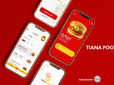 Tiana food uiux app app design application branding design graphic graphic design graphic design graphicdesign graphics illustration ui ux ui design uidesign uiux