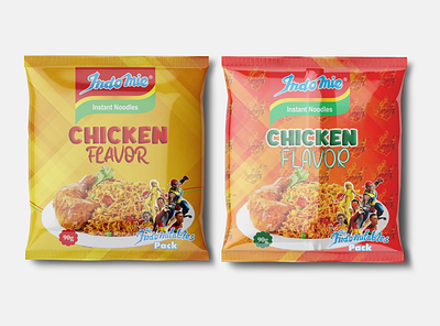 Indomie package design 3d animation branding graphic design logo motion graphics ui