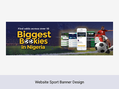 Sport Web banner design