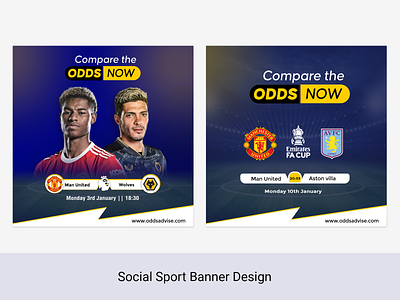 Sport match fixtures social Design 3d animation branding design graphic design illustration logo motion graphics ui vector