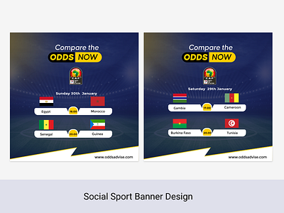 African cup of nation fixtures social Design 3d animation branding design graphic design illustration logo motion graphics ui vector