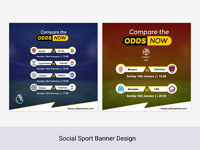 Sport fixtures social Design 3d animation branding design graphic design illustration logo motion graphics ui vector