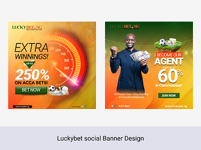 Luckybet social design, Betting company, bet