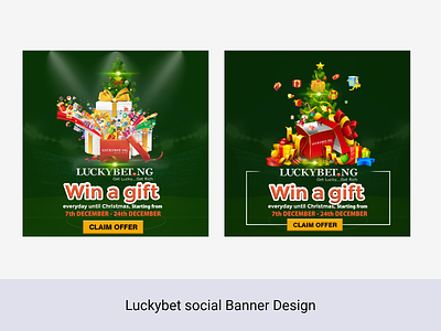 Luckybet Christmas gift Design, bet, betting