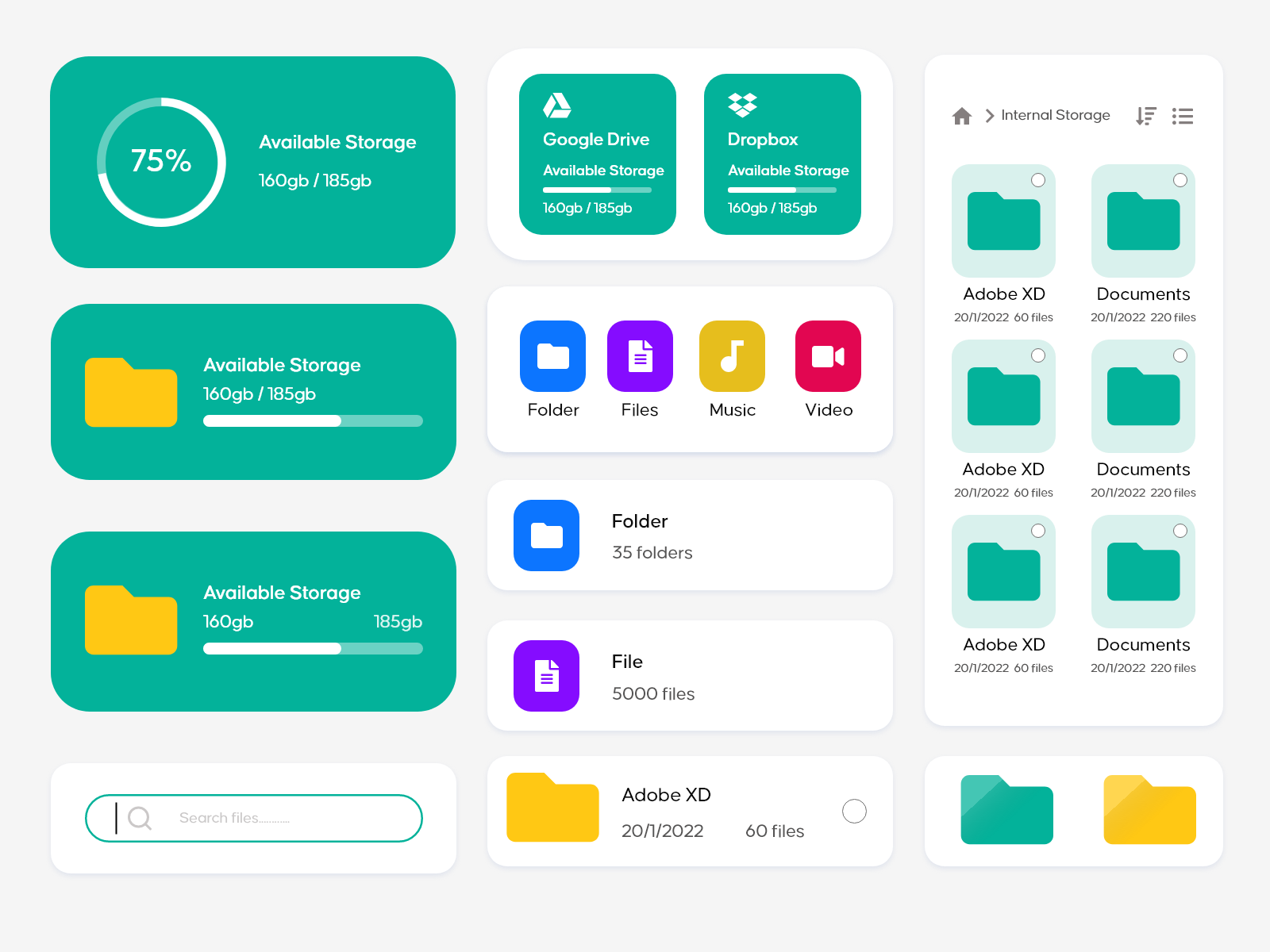 UI/UX widgets by KALU BONIFACE NWANKWO | Dribbble