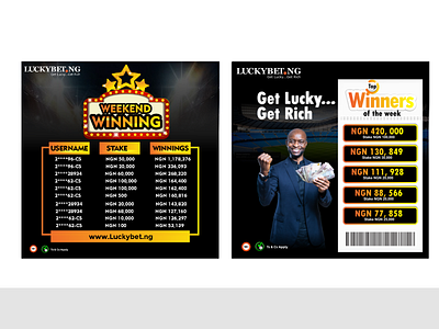 Luckybet design