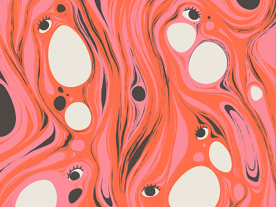 Confused colorful concept art confused digital illustration digital painting drawing ink drops eye catching eyes illustration marble texture marble textures marbled pattern art psychedelic psychology texture textured textures